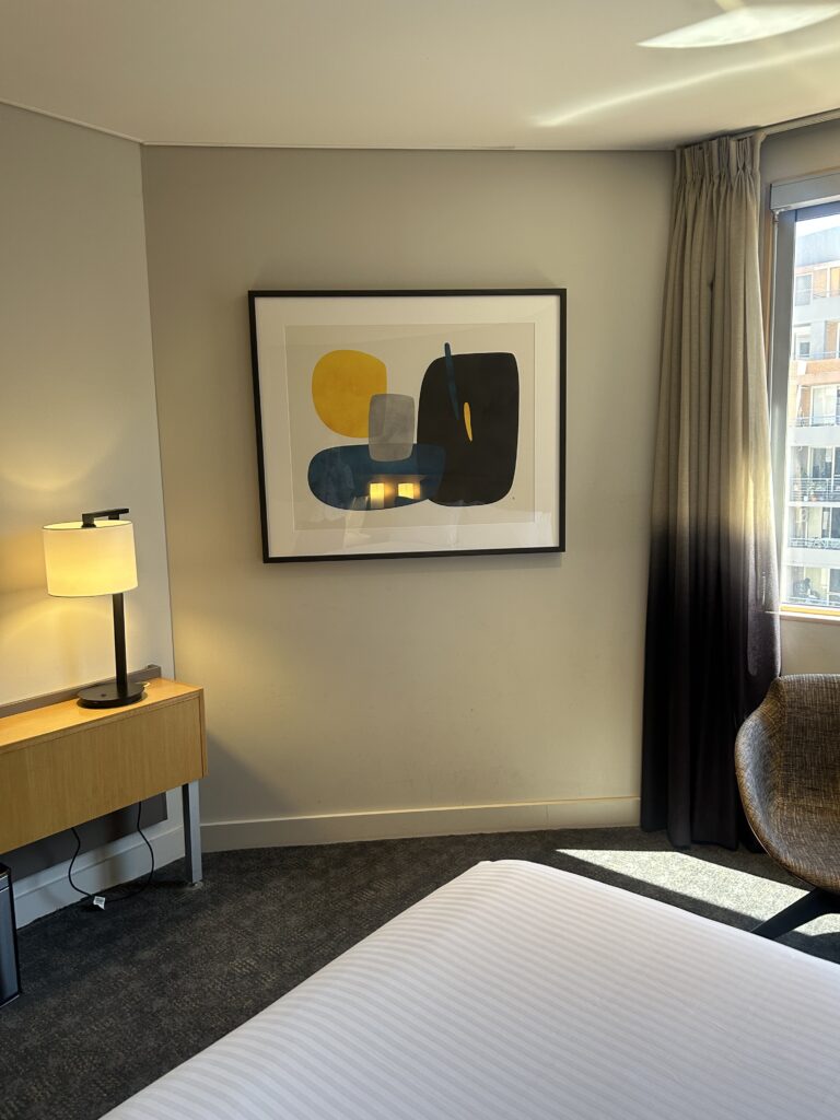 Double room at Novotel Sydney on Darling Harbour