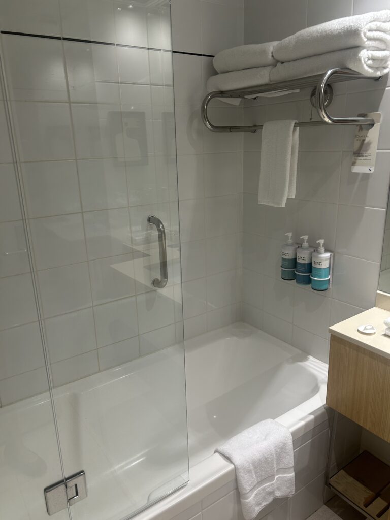 Bathtub in Novotel Sydney on Darling Harbour room