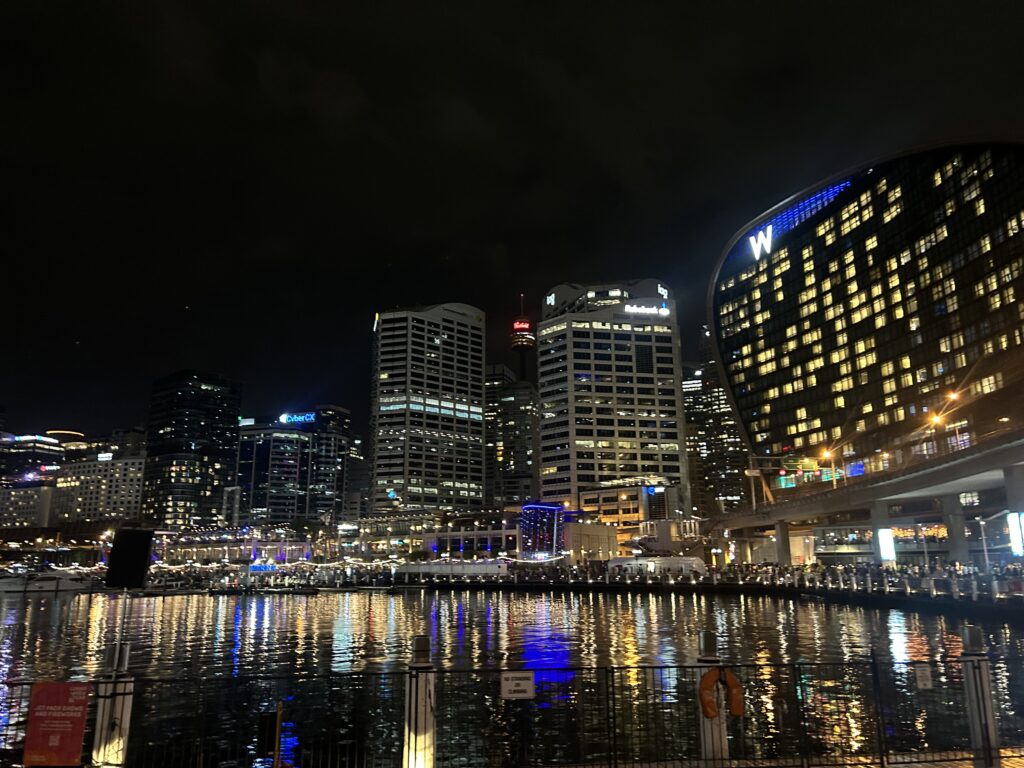 Harbour view near Novotel Sydney on Darling Harbour