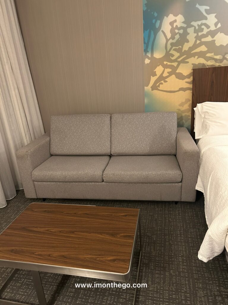 Courtyard by Marriott Toronto Downtown Review (2026): Is It Worth Staying? Seating area at Courtyard by Marriott Toronto Downtown