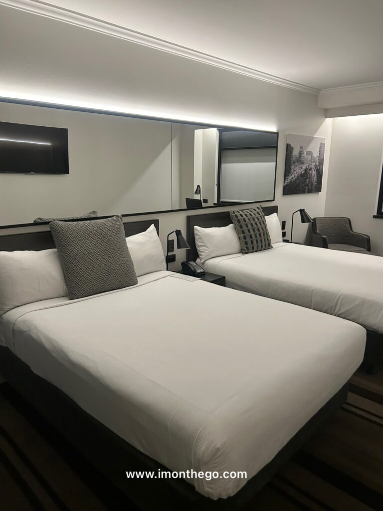 sydney trip! Mercure Sydney Review: Honest Review of Rooms, Pool, & Location Clean and modern room interior at Mercure Sydney hotel