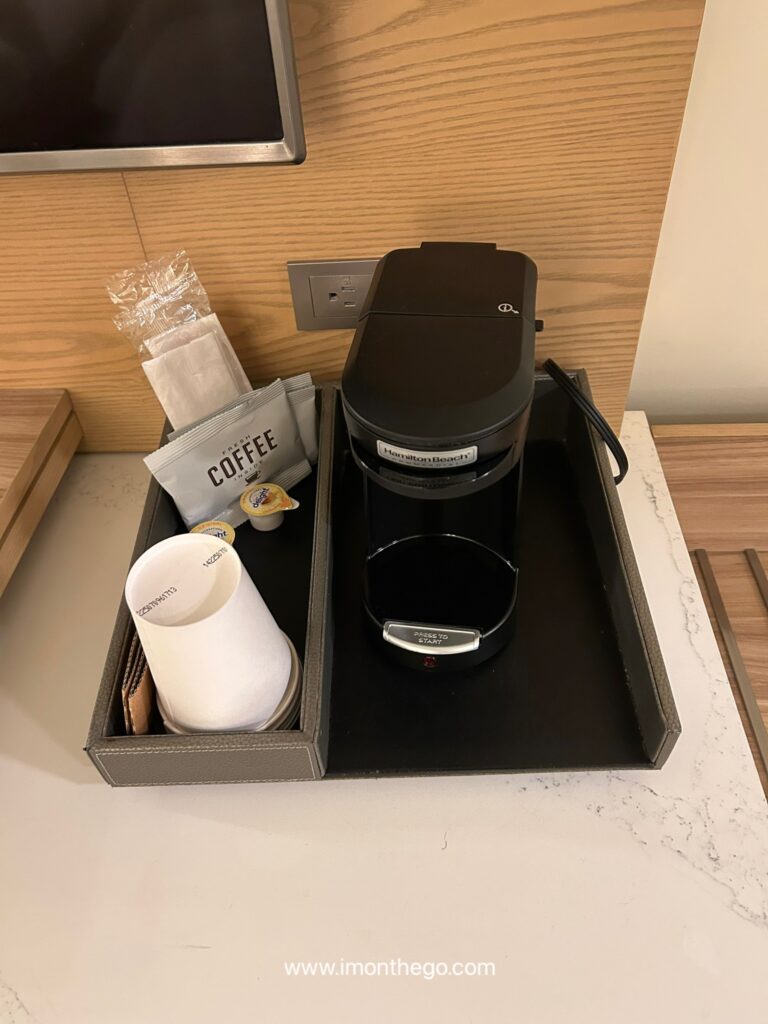 Honest Review of The Westin Los Angeles Airport: Rooms, Breakfast & Free Shuttle In-room coffee maker and beverage station